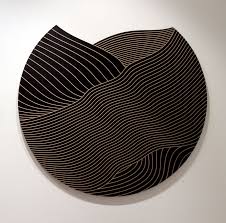 Richard Blackwell Roll 2011 Laminex On Mdf I Think I Have A Growing Appreciation For Patterns The Feeling And Movement In This Art Sculpture Art Art Pieces