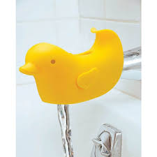 Babies and toddlers love to splash around in the tub, bath time is a fun time! Safety Ducky Bath Spout Cover Bath Spout Cover Baby Cover Baby Bath
