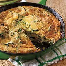 Gooseberry Patch Recipes Savory Zucchini Frittata From Delicious Recipes For Diabetics Cookbook Cookbook Recipes Recipes Cooking Recipes