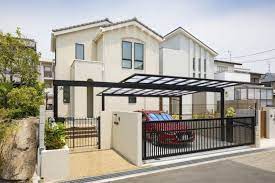 lixil エクステリア コンテスト2019 ファサード部門入選賞 カーポート 玄関 エクステリア エクステリア ファサード