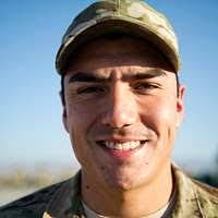 US Army National Guardsmen, Spc. Matthew Mena of the