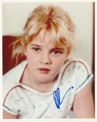 Drew Barrymore- Signed Color Photograph (ET)