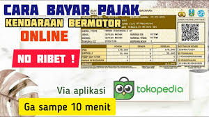 Cara membayar pajak kendaraan lewat sambara. Cara Bayar Pajak Motor Online Via Aplikasi Tokopedia Mudah Banget By Diska Paras Ayu Youtube