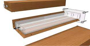 Cantilever stairs are made to have the stair treads appear to be floating in the air without support. Steel Cantilever Staircase With Wooden Finish Structuraldetails Store