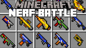 One that has a p90, famas, deagle, m249 saw, and other cool guns, two mobs, and a generated structure or two, + 10 blocks last edited by luigi_master : Nerf Guns Mod For Minecraft 1 17 1 1 16 5 Minecraftore