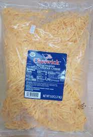 The mix is produced in a dedicated dairy, egg, gluten, wheat, nut, . Cheswick Feather Shredded Mild Cheddar Cheese Gluten Free 2 27kg Bag Diagoras Food Co