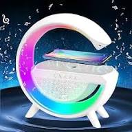 LED Table Lamp with Wireless Charger, RGB Color Changing Ambient Light, Dimmable Night Light with Music Sync, Smart Lamp and Bluetooth Speaker with Charger, Smart Mood Light for Bedroom, Dorm : Amazon.co.uk: Lighting