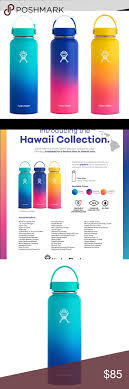 Exclusive Hawaii Edition Ombre Hydroflask 40 Ounce Hydroflask Hydro Flask Water Bottle Hydro Flask Sizes