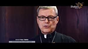 Bishop Paul Terrio endorses Shalom World for our initiatives to spread the  Good News! H