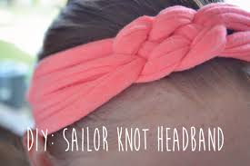 Diy 01 Knotted Sailor Headband Sailor Knots Braided Headband Diy Knotted Headband Diy