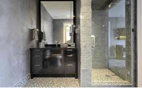 There are many ways to incorporate white in to your bathroom including white vanity cabinets, molding, paint, counter tops and flooring. Black Cabinet Designs In 15 Bathroom Spaces Home Design Lover