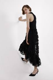 Limited Edition Textured Dress Long Knitted Dress Textured Dress Floral Print Dress Long