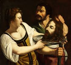 Salome With The Head Of Saint John The Baptist Pin On Women Artists