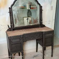 Shop over 230 top antique vanity with mirror and earn cash back all in one place. Coffee Bean Vintage Vanity Makeover Salvaged Inspirations