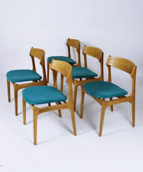 Vintage Danish Model 49 Dining Chairs By Erik Buch For O D Mobler Set Of 5 Ebay Vintage Dining Chairs Danish Dining Chairs Yellow Dining Chairs
