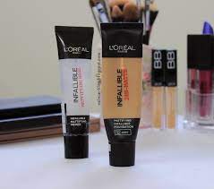 لوريال انفاليبل مات فاونديشن l oreal infallible 24h matte foundation loreal infallible loreal loreal paris