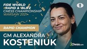 Pia Cramling Vs Alexandra Kosteniuk at FIDE Women's Grand Prix Lausanne  2020 round 09 - ChessBox Free Games