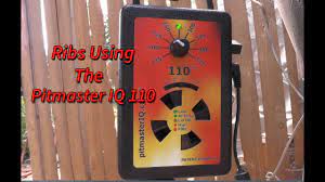 Ribs With The Pitmaster Iq 110 Youtube