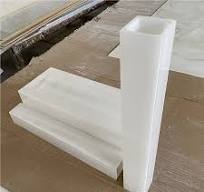 Translucent Customized White Wood Veins Alabaster Light Box