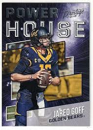 Jared goff profile page, biographical information, injury history and news. Jared Goff 2018 Prestige Power House Nfl Insert Card P