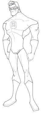 Your little superheroes can also try color mixing with these green lantern images. Free Printable Green Lantern Coloring Pages
