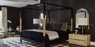Create your own personal reading nook by adding a relaxing chaise lounge or sofa. 27 Dramatic Black Bedrooms Chic Black Bedroom Ideas