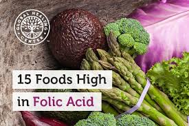 15 foods high in folic acid