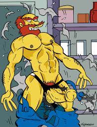 Rule34 - If it exists, there is porn of it  victor hodge, groundskeeper  willie  1167463