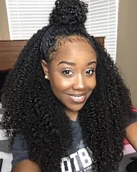 Home long hairstyles 30 half up half down hairstyles. Long Natural Curly Hair Half Up Half Down Novocom Top