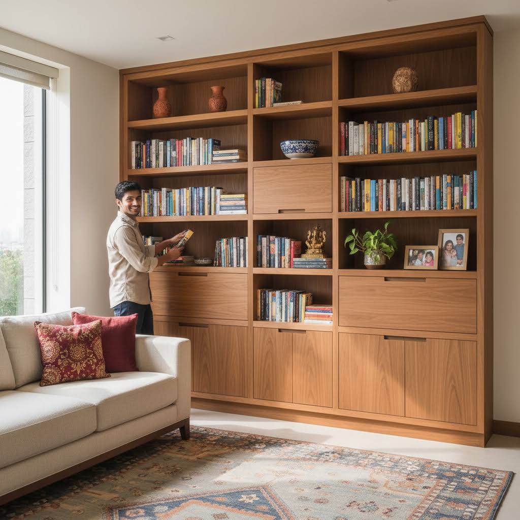 Custom Fitted Bookshelves product image