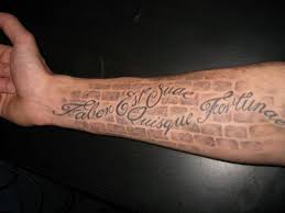 Faber Est Suae Quisque Fortunae Jeder Ist Schmied Seines Glucks Tattoo Spruche Latein Tattoo Spruche Latein