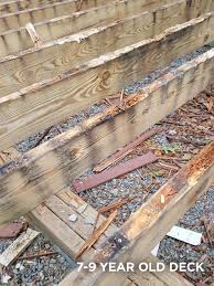 I would install a single flush beam 24 they are distributed for use with trex elevations and are readily available online (i buy them through. Deck Wrap Cfc Fences Decks