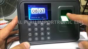 Ahora puedes adquirir un como instalar detectores de movimiento a unos precios. Control De Asistencia Por Huella Dactilar Biometrico Youtube
