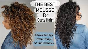 Dryer and thicker curlies like myself like to layer mousse under gel on wet hair to help define our looser patterns. The Best Mousse For Curly Hair Product Swap W Justlikejackies Biancareneetoday Youtube