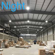 Led Warehouse Lighting With Motion Sensor 150w Ufo High Bay Fixtures
