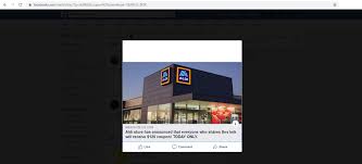 To buy an aldi gift card, please stop by your local aldi store and a store a. Aldi 120 Coupon Scam On Facebook