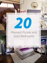 We are a selected builder at golden oak at walt disney world® resort. 20 Pleasant Purple And Gold Bedrooms Home Design Lover