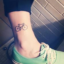 My New Bike Tattoo A Reminder That Things Could End In An Instant So To Make The Most Of Every Day Fahrrad Tattoo Oliven Tattoo Radfahren Tattoo