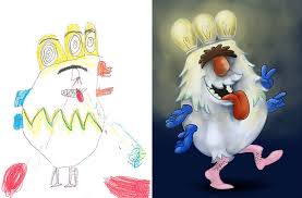 Get it as soon as wed, jun 9. 55 Artists Recreate Kids Monster Doodles In Their Unique Styles Bored Panda