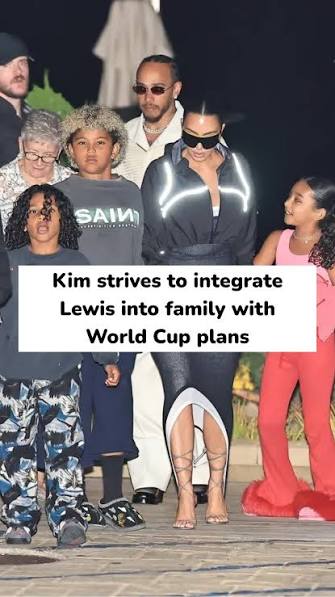 Kim strives to integrate Lewis into family with World Cup plans