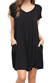 Keedone Women S Short Sleeve Swing Dress Casual Loose Tun Https Www Amazon Com Dp B07bdgv2gd Ref Cm Sw Casual Summer Dresses Swing Tunic Dress Loose Dress