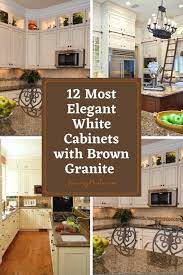 Check spelling or type a new query. 12 Most Elegant White Cabinets With Brown Granite You Must Look Before Your Next Project Jimenezphoto