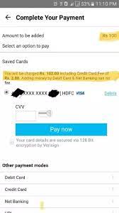Make sure your bank account is free of errors, duplicate charges, and discrepancies. Are There Credit Card Charges For Adding Money To Paytm Quora