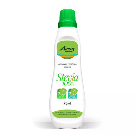 Adoçante Stevia 100% 75ml Airon — Airon