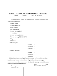 Surat keterangan domisili memiliki berbagai macam jenis sesuai dengan keperluannya, contoh seperti surat keterangan domisili pribadi, sementara, lembaga, dll. Surat Keterangan Domisili Tempat Tinggal