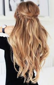 Highlights Half Up Half Down Wavy Hair Gorgeoushair Hair Styles Luxy Hair Hairstyle
