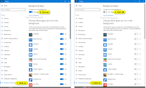 Is microsoft edge running in background in windows 10? Turn On Or Off Background Apps In Windows 10 Tutorials