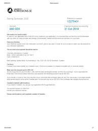 In sweden, a bank account for deposits and withdrawals is called a bankkonto. Bank Payment Sweden Pdf