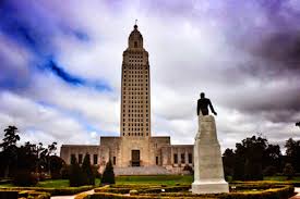 Louisiana's official flag was adopted in 1912, one hundred years after louisiana became a state. Louisiana State Capitol