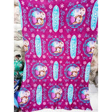 Keuntungan dari kain polyester : Selimut Bulu Karakter Frozen Shopee Indonesia